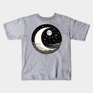 night moon Kids T-Shirt